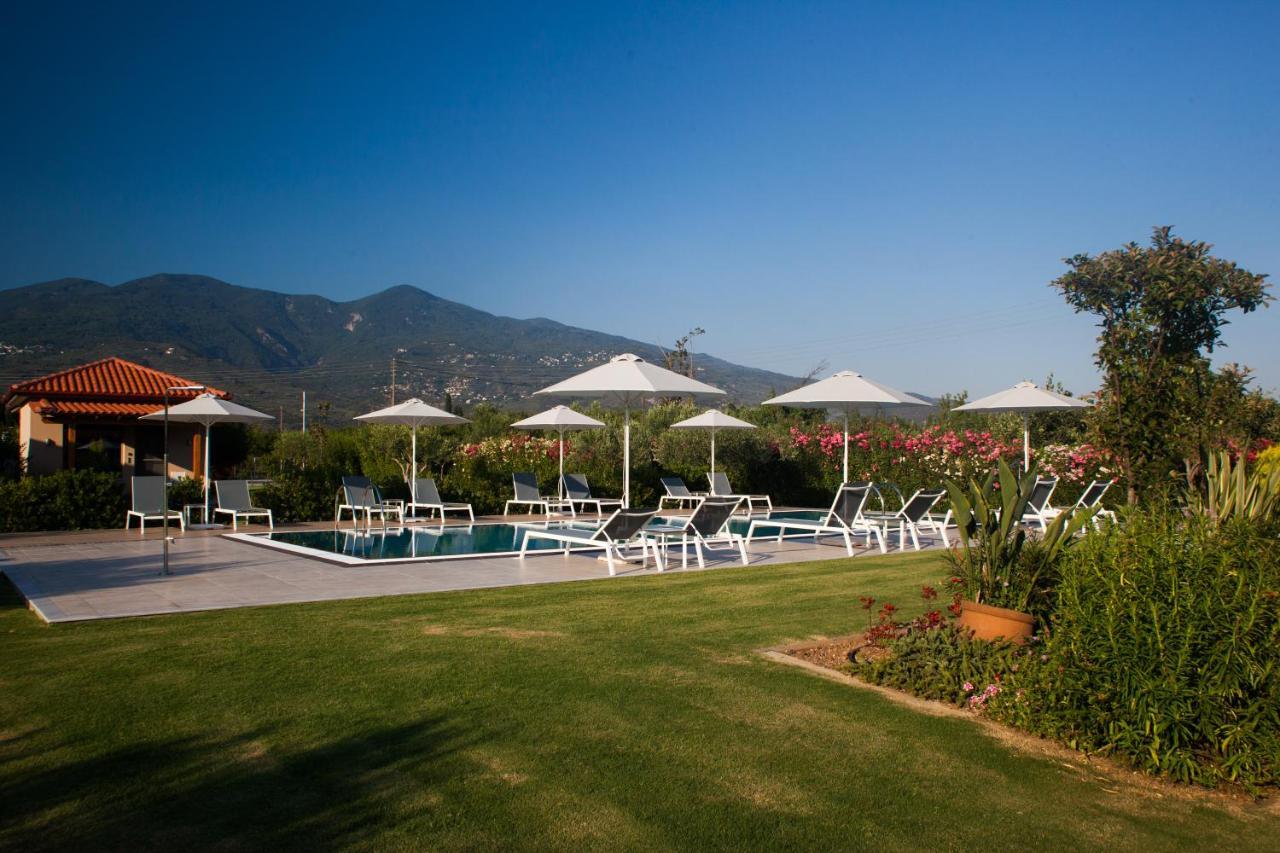 Elite Cottages Káto Lekhónia Dış mekan fotoğraf