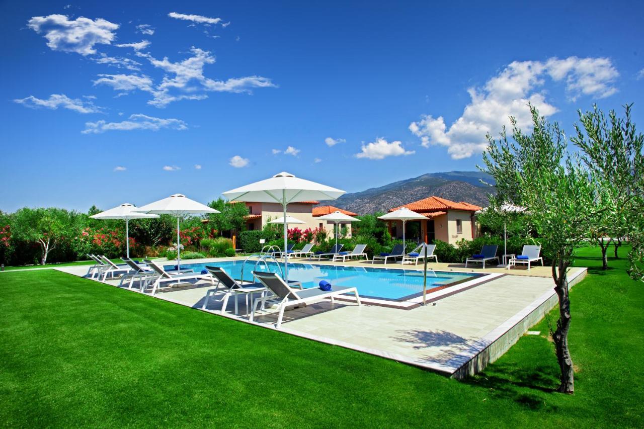 Elite Cottages Káto Lekhónia Dış mekan fotoğraf