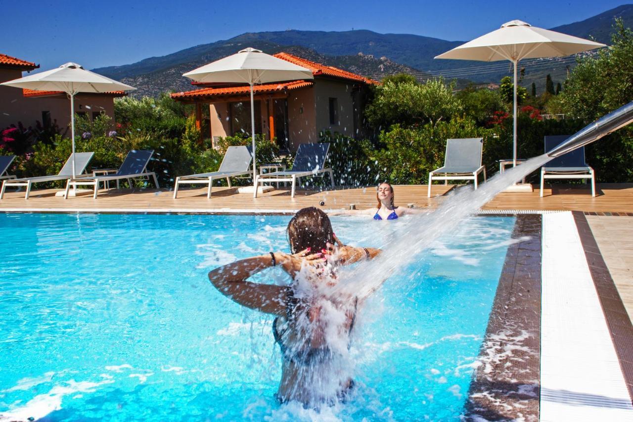 Elite Cottages Káto Lekhónia Dış mekan fotoğraf