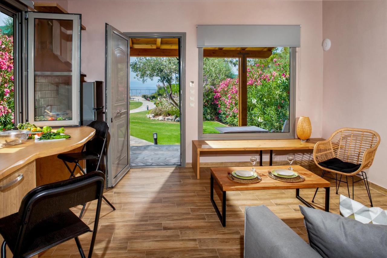 Elite Cottages Káto Lekhónia Dış mekan fotoğraf