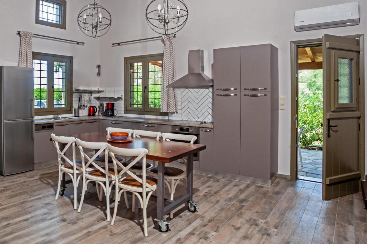 Elite Cottages Káto Lekhónia Dış mekan fotoğraf
