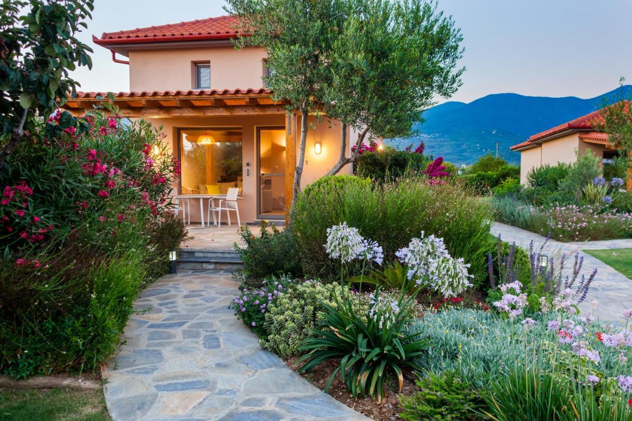 Elite Cottages Káto Lekhónia Dış mekan fotoğraf