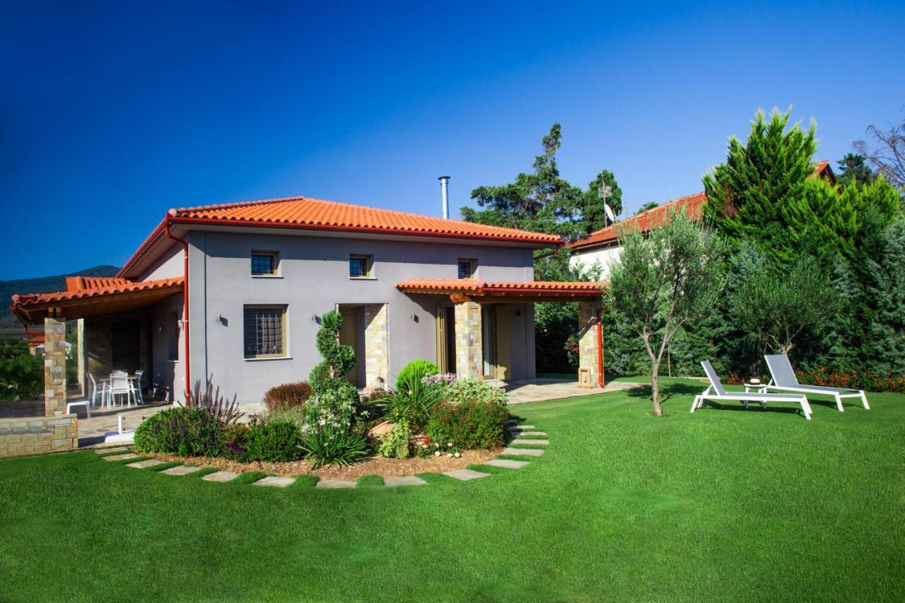 Elite Cottages Káto Lekhónia Dış mekan fotoğraf