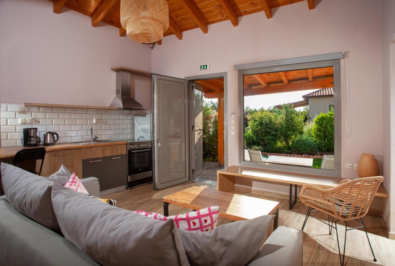 Elite Cottages Káto Lekhónia Dış mekan fotoğraf
